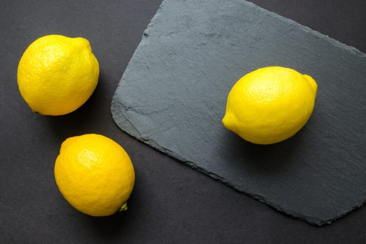 Los limones en la cocina