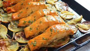 Salmon al horno